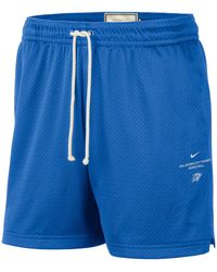 Nike - Standard Issue 5" Mesh Basketball Shorts "Oklahoma City Thunder" Iq2557 403" - Lyst