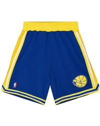 Mitchell & Ness - Authentic Road Shorts "Nba Warriors 95-96" Ashrgs18119 Gswroya95" - Lyst