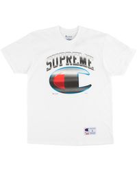 Supreme - Champion Chrome Ss Top "Ss19" Su7199" - Lyst