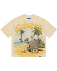 GODSPEED NEW YORK - Skeleton Beach Ii T-Shirt Ng "Bone" Gs632" - Lyst