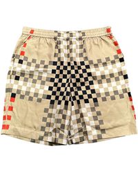 Burberry - Bradeston Pixel Check Shorts 8065257" - Lyst
