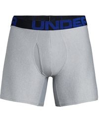 Under Armour - Tech 6" 2-Pack Boxerjock "Academy Mod Light Heather" 1327415 409" - Lyst