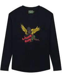 DENIM TEARS - Cherub Thermal Long-Sleeve Sweatshirt Dt763" - Lyst
