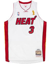 Mitchell & Ness - Nba Finals Jersey Miami Heat 2005 Dwyane Wade Ajy44169 Mhe05Dwawhit" - Lyst