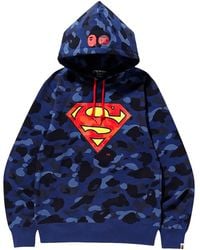 A Bathing Ape - Dc Superman Color Camo Pullover Hoodie Camo" Cy1Uqjvd" - Lyst