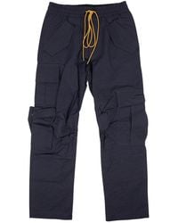 Rhude - Polyester Gabardine Cargo Pants And Creme" Rhpf22Pa030166180618" - Lyst