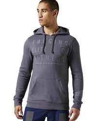 Reebok - Crossfit Graphic Fleece Hoodie "Ash" Ay1034" - Lyst