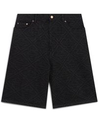 CASABLANCA - Laser Monogram Denim Shorts Sp26 Tr 397 01" - Lyst