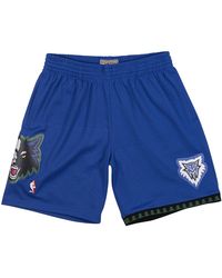Mitchell & Ness - Swingman Shorts "Nba 2003 Minnesota Timberwolves" Smshcp19074 Mtiroya03" - Lyst
