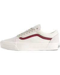 Vans - Lx Old Skool "Cream Burgundy" Vn000D9Jc9F" - Lyst
