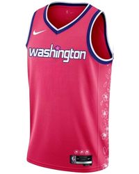 Nike - Nba Washington Wizards Cherry Blossom City Jersey "Dynamic" Do9647 682" - Lyst