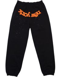 Sp5der - Og Web V2 Knicks Alternate Sweatpants 552" - Lyst