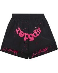 Sp5der - Og Web Double Layer Shorts 729" - Lyst