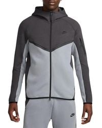 Nike - Sportswear Tech Fleece Windrunner Full Zip Hoodie "Anthracite Cool Hv0949 061" - Lyst