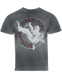 GALLERY DEPT. - Records Glitter Logo Distressed T-Shirt "Vintage" Gd257" - Lyst