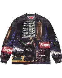 Supreme - Skyline Sequin L/S Top Su25088" - Lyst