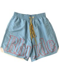 Rhude - Logo Track Short "Baby/ Rhfw26Sh03948" - Lyst