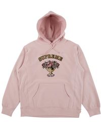 supreme centerpiece hoodie ice blue