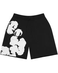 DENIM TEARS - Big Cotton Wreath Sweat Shorts Dt099" - Lyst