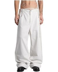 Ann Demeulemeester - Michaël 5-Pockets High Comfort Trousers Ivory "Ivory" B0010308Fa038003" - Lyst