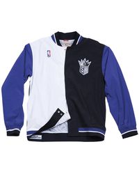 Mitchell & Ness - Nba Authentic Warm Up Jacket Kings Ba54Pw Ski 2T C68" - Lyst