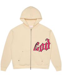 GODSPEED NEW YORK - Og Logo Hoodie "Bone 9Apxdfvs" - Lyst