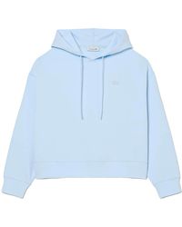 Lacoste - Oversized Adjustable Hoodie Sf0048 51 T01" - Lyst