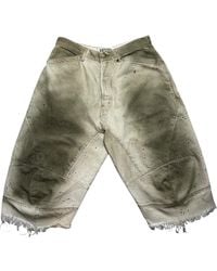 Satoshi Nakamoto - Paint Splatter Carpenter Shorts "Acid Rain" Sat056" - Lyst