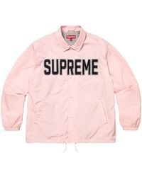 Supreme - Spellout Coaches Jacket "Ss26 - Lyst