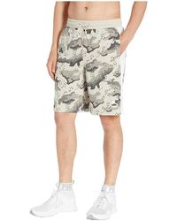 PUMA - Wild Pack Aop Shorts "Elephant Skin Desert Aop" 845035 39" - Lyst