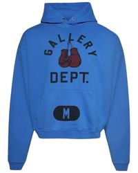 GALLERY DEPT. - Boxing Gloves Logo Hoodie "Royal" M4594Stw" - Lyst