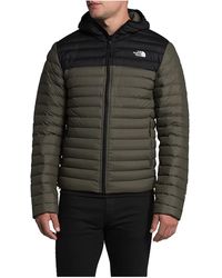 The North Face - Stretch Down Hoodie "New Taupe Tnf" Nf0A3Y55Bqw" - Lyst
