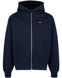 Supreme - Small Box Zip Up Hooded Sweatshirt "Fw24" Su786" - Lyst