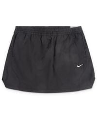 Nike - Nsw Mid-Rise Mini Skirt If0556 010" - Lyst