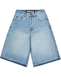 BBCICECREAM - Lunar Denim Shorts "Stellar Med" 861 2105 Ste" - Lyst
