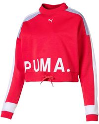 PUMA - Chase Sweater "Hibiscus" 578009 13" - Lyst