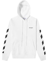 Off-White c/o Virgil Abloh - Diagonal Helvetica Oversized Hoodie Prq1Gwng" - Lyst