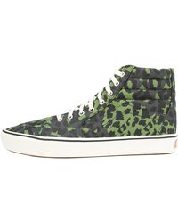 Vans - Comfycush Sk8-Hi "Leopard Cactus Scarab" Vn0A3Wmb9L9" - Lyst
