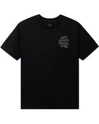 ANTI SOCIAL SOCIAL CLUB - Berlin Logo Short Sleeve T-Shirt Assc070" - Lyst