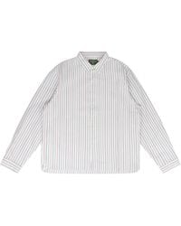 DENIM TEARS - Pinstripe Rbg Button-Up Shirt Dt705" - Lyst