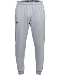 Under Armour - Armour Fleece Jogger "Steel Light Heather" 1320760 035" - Lyst