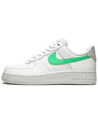 Nike - Air Force 1 Lo '07 Mns "white / Green Glow" Shoes - Lyst