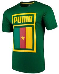 PUMA - Forever Football Country T-Shirt "Cameroon - Lyst