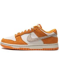 Nike - Dunk Low As "safari Swoosh Kumquat" Shoes - Lyst
