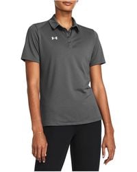 Under Armour - Tech Short-Sleeve Polo Shirt "Castlerock Light Heather 1370431 025" - Lyst