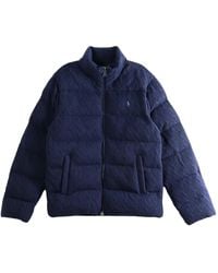 Polo Ralph Lauren - Quilted Cable Knit Full Zip Mockneck Sweater "Hunter" 710B26796001" - Lyst