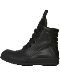 Rick Owens - Geobasket Jumbo Lace Sneaker "All" Ru02F4898 Lcow2 09All" - Lyst