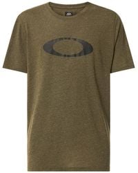 Oakley - O-Bold Ellipse T-Shirt "New Dark Brush Heather" 457132 88Z" - Lyst