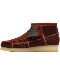 Clarks - Originals Wallabee Boot "Rust Tweed Combination" 26182793" - Lyst