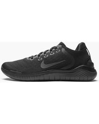 nike free rn 2018 men's black